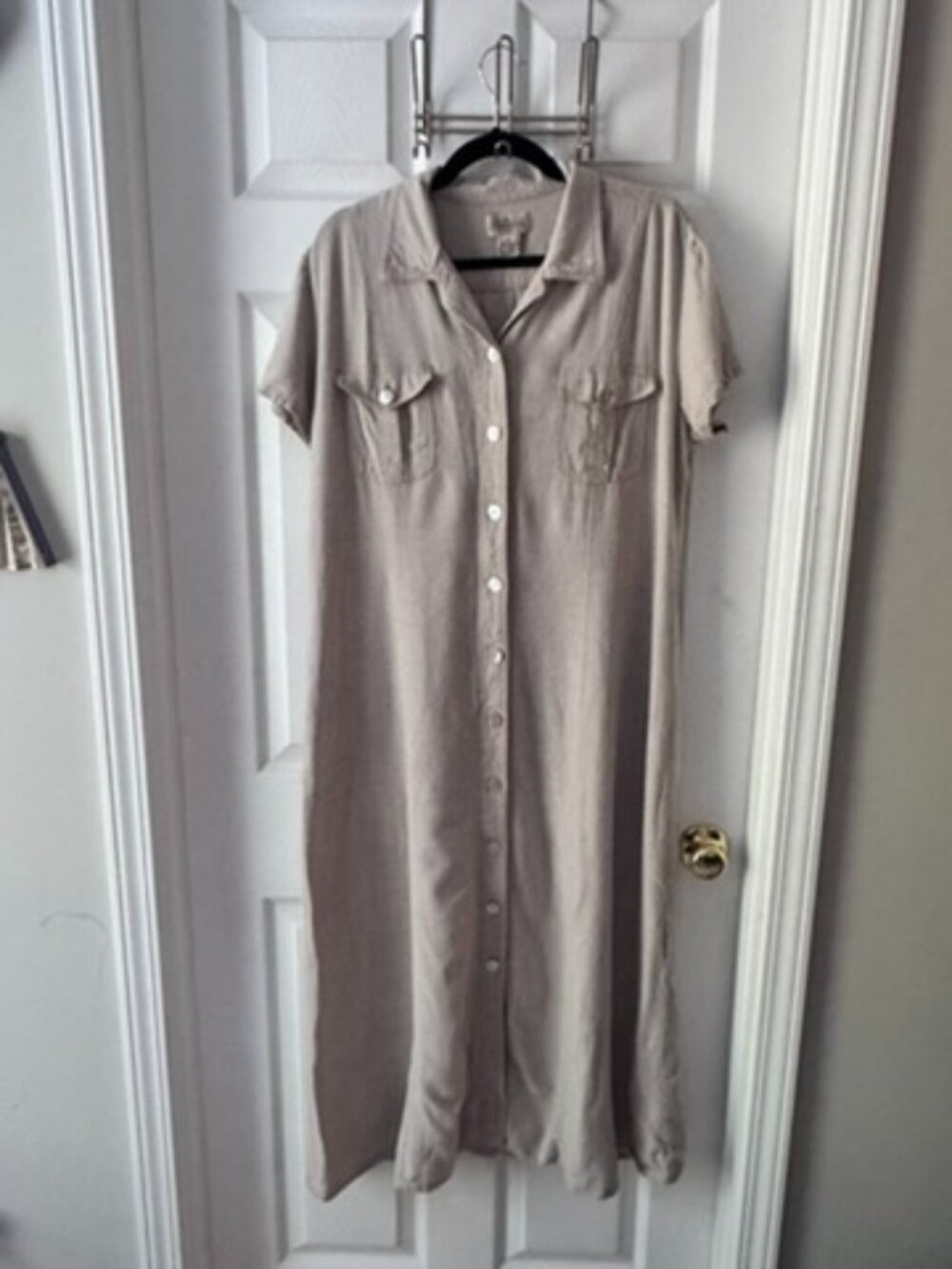 Vintage St. John’s Bay Linen Shirt Dress
